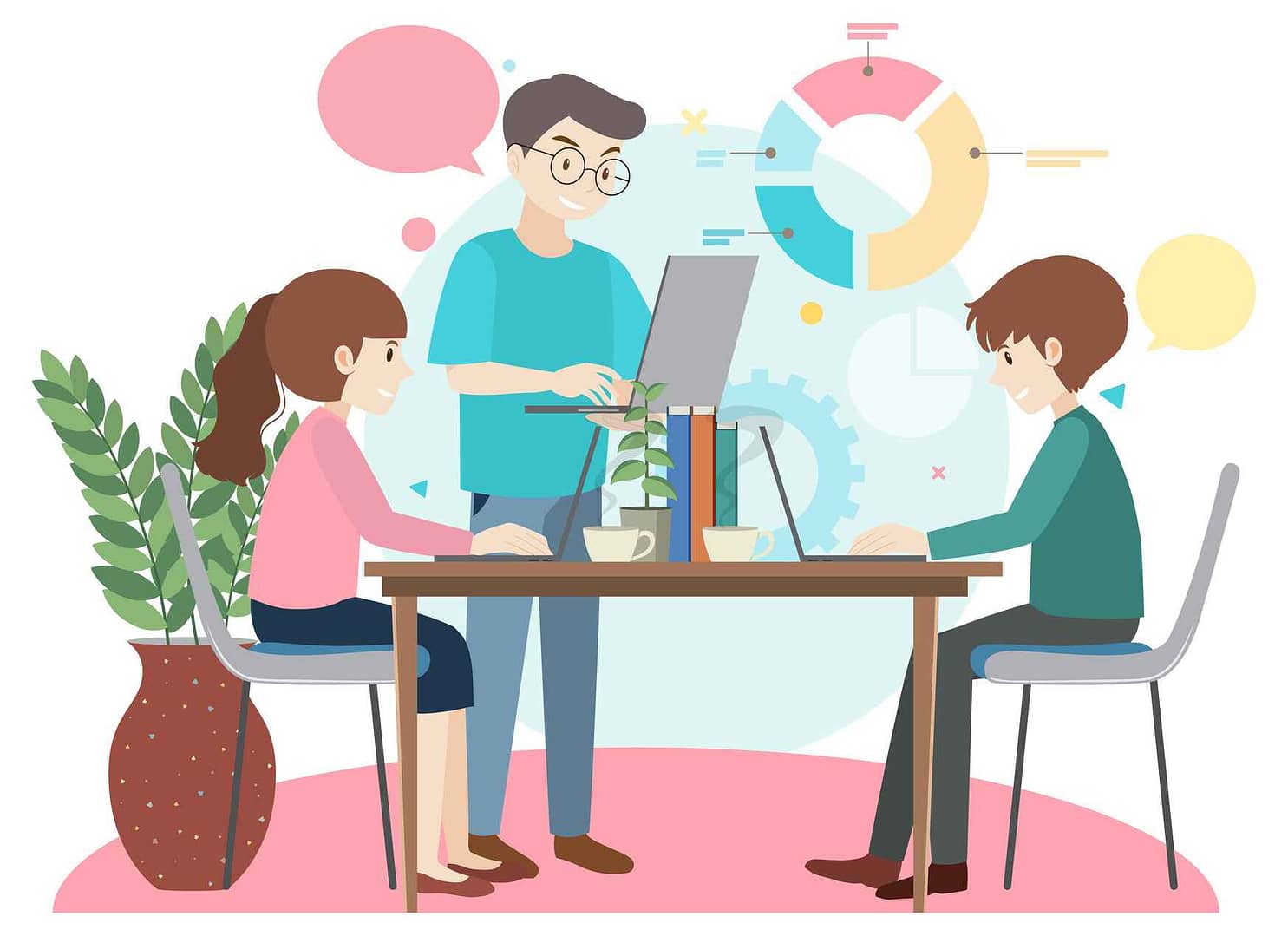 IT staffing RFP response team